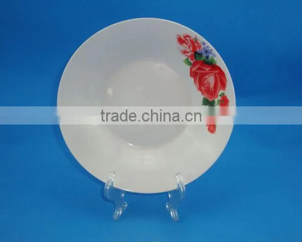 Cheap Bulk 9 Inch Dinner Plates / Factory Direct Wholesale Ceramic Soup Plate / Customized Soup Plates Cheap photo-2