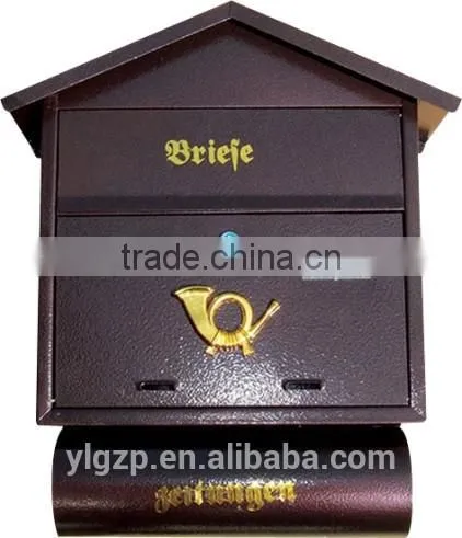 Yunlin Bronze Mermaid Mailbox