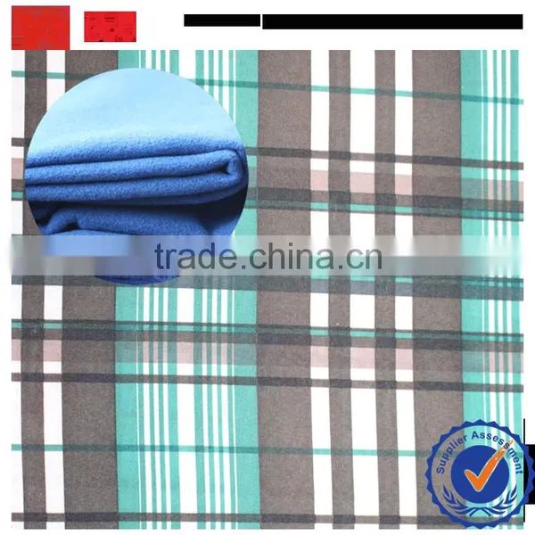2016 Superior Grade Polyester Quality Fabric Supplier TR Velvet / Cashmere / Brushed Printed Fabrics for Fashion Winter Coat