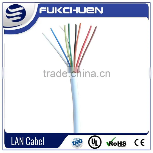 Red Fire Resistance Alarm Cable 4cores 6cores 8cores 12core Awm for Warning Systerm photo-6