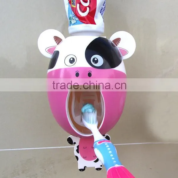Automatic Toothpaste Dispenser, Cartoon Toothpaste Dispenser, Wash Toothbrush Holder photo-2