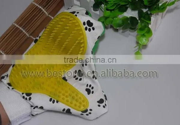 Pet Cleaning Gloves Pet Dog Bath Comb photo-4