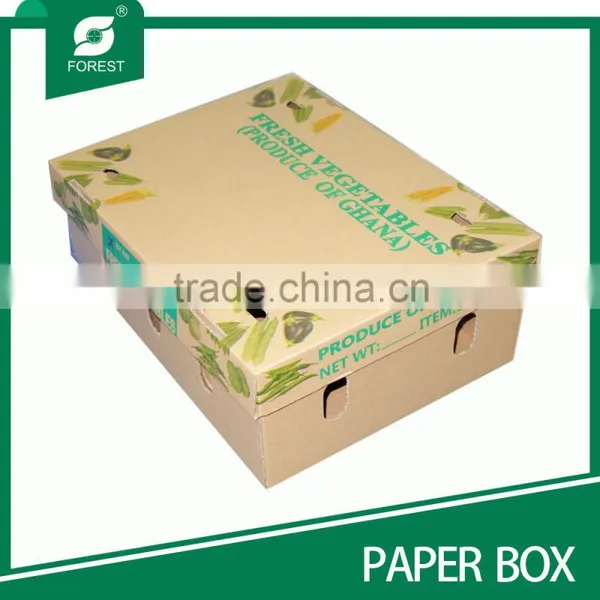 GIFT OR STORGE BOX WITH COVER TO PACK FRESH VEGETABLES photo-3