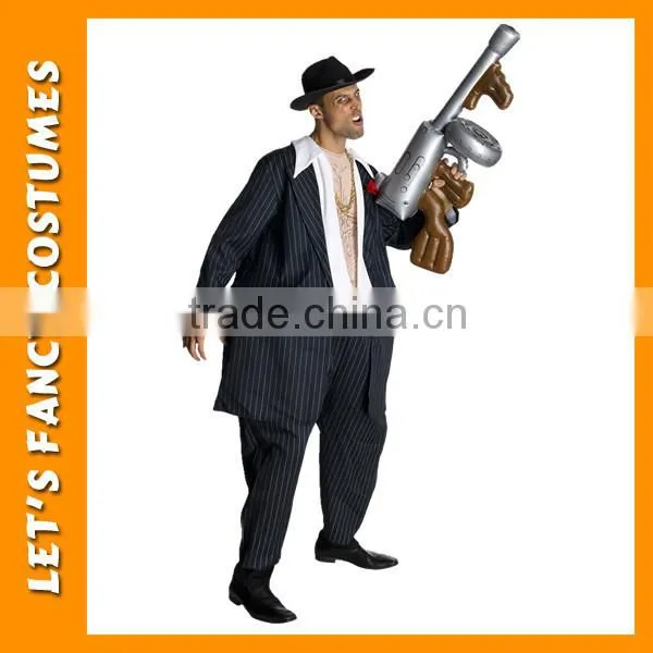 Mens White Disco Suit Costume PGMC1018 photo-2