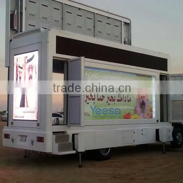 YEESO P10 LED Truck and Mobile Video Truck for Outdoor Advertising
