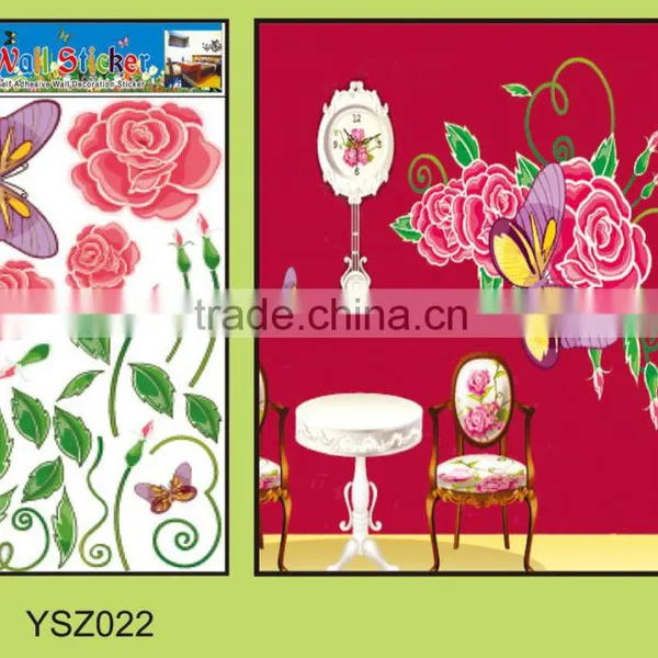2014 Hot Sale Custom Wall Sticker,tree Wall Sticker,5d Home Decor Pvc Wall Sticker photo-6