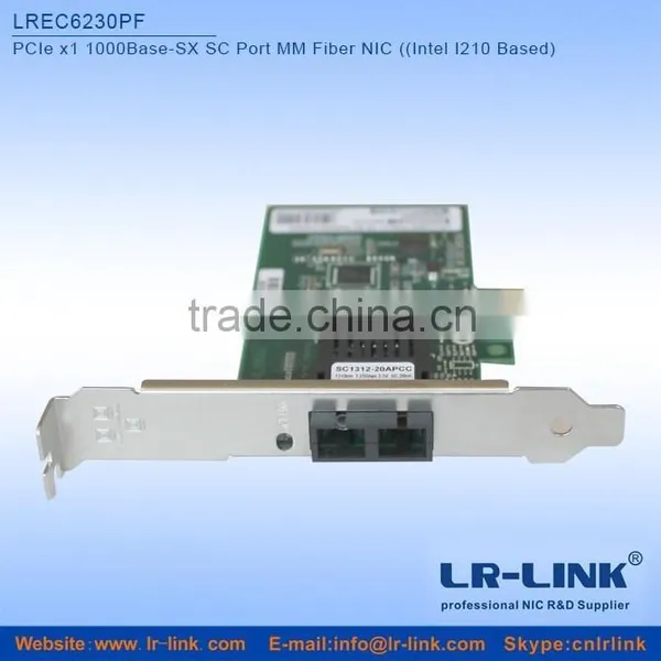 LR-LINK Brand LREC6230PF PCIe x1 1000BASE Desktop Fiber Ethernet Optical Network Adapter Card (Intel I210IS Based) photo-3