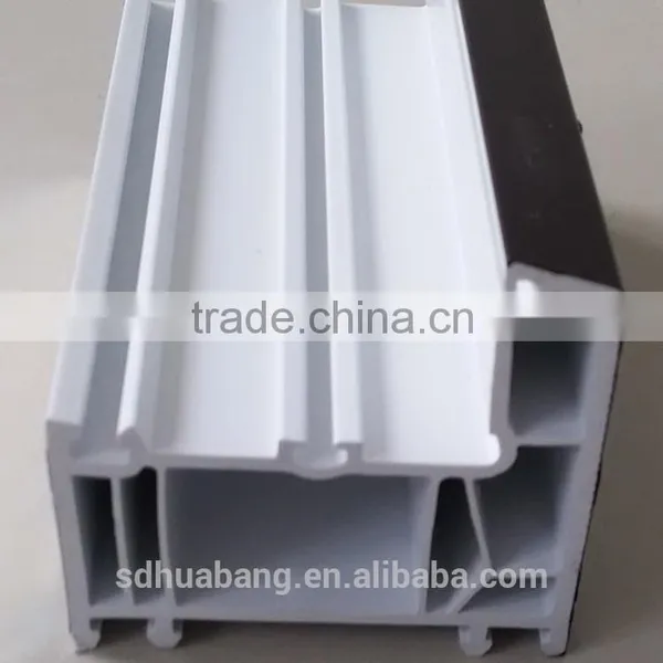 Upvc Profiles/decoration Pvc Profile 65 Sash/China Factory Fot Building Materials photo-5