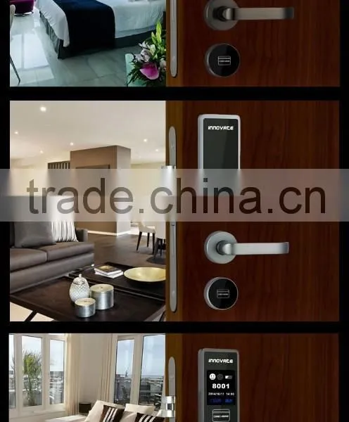 Three Parts Smart Door Locks Digital Lock Hotel Lock photo-2