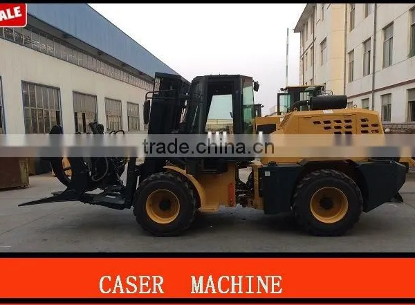 Off Road Forklift All Terrain 4WD Forklift Manitou Forklift Container Operation off Road Forklift CPCY28, CPCY35 With CE photo-3