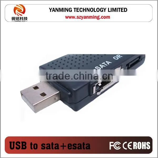 USB 2.0 TO Serial ATA SATA ESATA Bridge Adapter photo-2