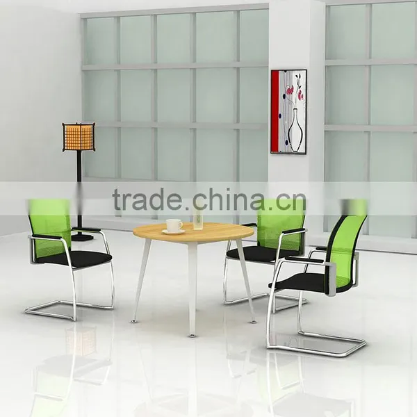 High Quality Modern Round Edge Office Desk, Negotiation Table