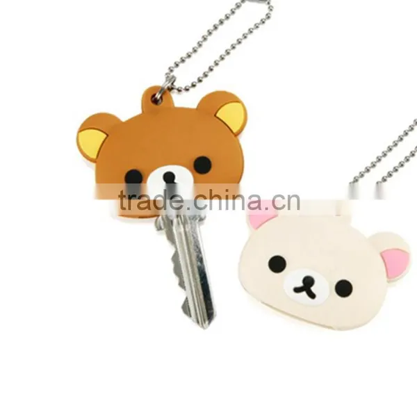 Promotion Key Hole Cover Silicone Car Key Protective Cover/fiat 500 Key Cover photo-3