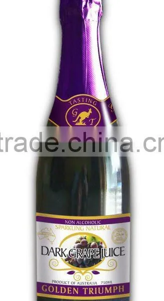 Sparking Natural Dark Grape Juice of Australia