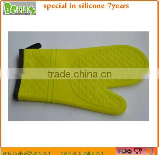 Silicone Rubber Oven Bbq Non-stick Silicone Gloves photo-6