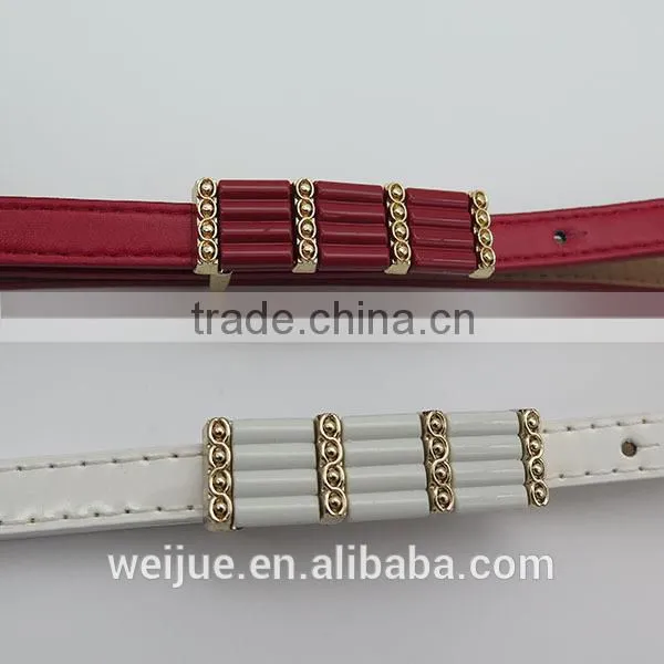 Lady's Fashion Belt With Alloy Buckle for Dress photo-3