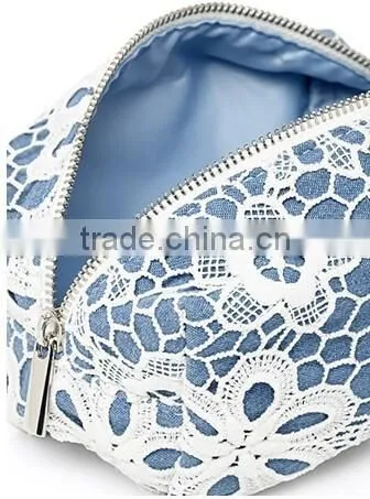 Chicest Travel Necessary Floral Crochet Cosmetic Case to Storage for Makeup Brushes photo-4