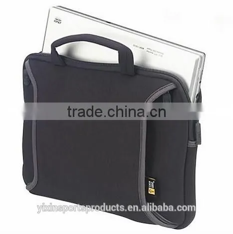 Shockproof and Waterproof Neoprene Laptop Bag Laptop Sleeve With Handle and Pocket Ouside photo-2