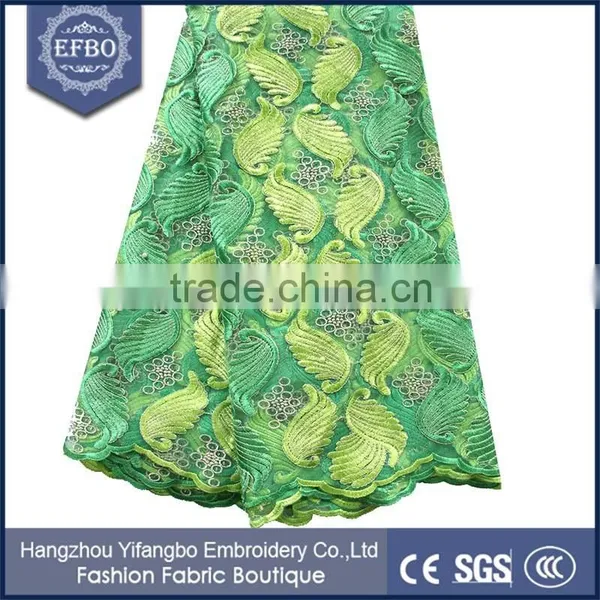 Indian Lace Embroidery Fabric Beaded French Lace Border for Wedding Dress photo-5