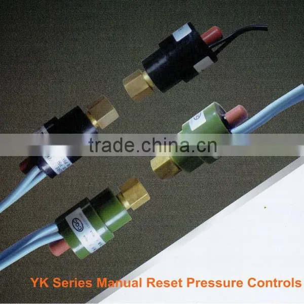 Manual Reset Pressure Controls water pressure control switch