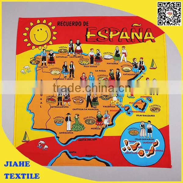 Factory Direct Sale Cotton Custom Print Tea Towel photo-6