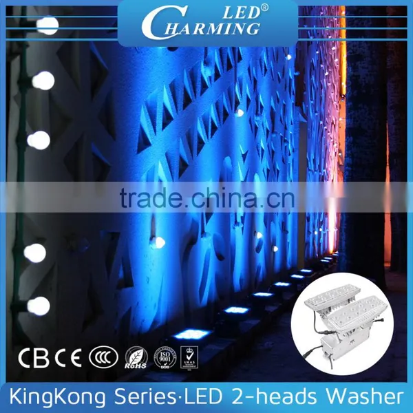 DMX Control Full Color IP65 IP Rating Led 2-head Washer photo-5