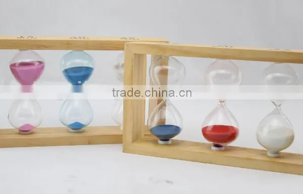 Fashion Decoration Wooden Sand Timer Hourglass Hour Glass photo-4