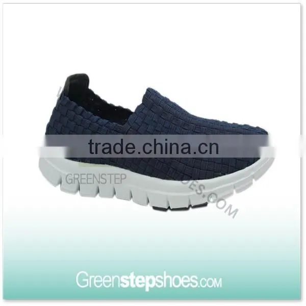 Wearproof New Modal Elastic Woven Shoes Men Loafer photo-4
