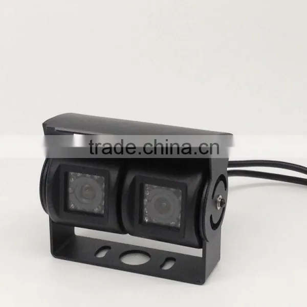 Dual Lens Outside Car Rear View Camera Dual Double Camera photo-4
