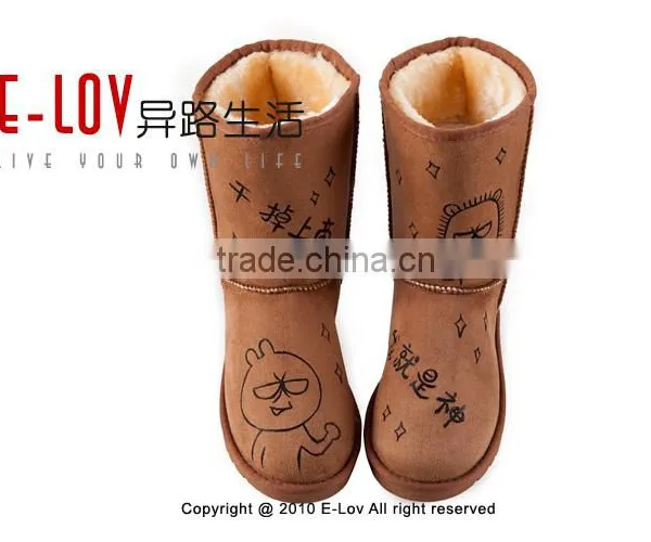 2015 Hot Sales High Quality and Cheap Shoes Womens Shoes Fur Winter photo-6