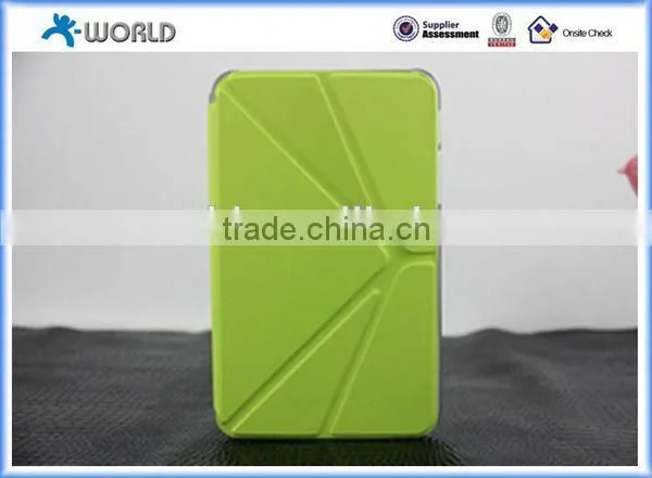 Origami Stand Leather Case for Samsung Galaxy Tab A 7.0 With Fingerprint Resistance Matt Back Case photo-2