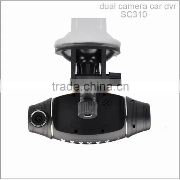 Dual Camera Lens 140 Degree Wide Angle SC310 Full HD Car Security Cam photo-2