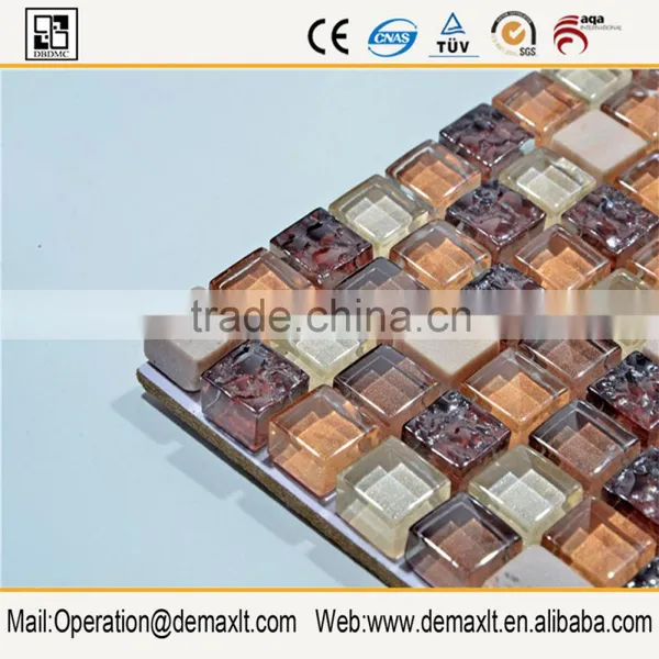 Mosaic Glass / Red Glass Mosaic / Cheap Glass Mosaic photo-3