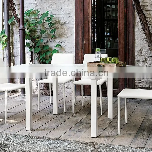 DT-4045 New Modern Folding Glass Dining Table photo-5