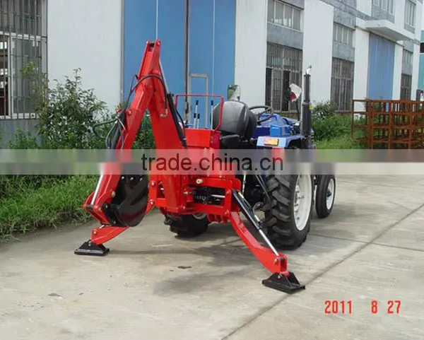 FHM CE 3 Point Hitch Hydraulic Towable Backhoe Small Garden Towable Backhoe Farm Tractor Towable Backhoe for Sale photo-3