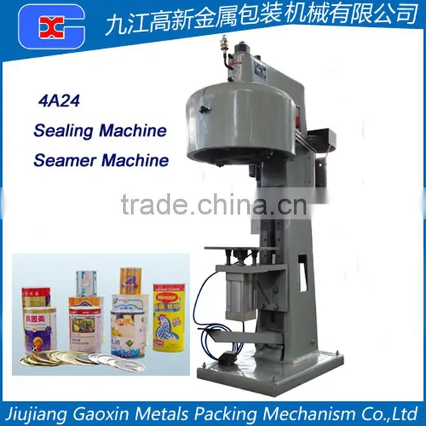 Oil Bucket Semi-automatic Sealing Machine Tin Can Seamer Machinery photo-2