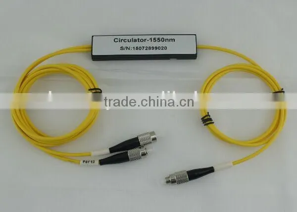 Fiber Optical 3 Ports 1550nm Circulator for Fiber Bragg Grating photo-3