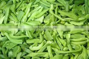 2016 Supplie Green Pepper IQF Hot Sale Frozen Green Pepper Slice photo-2