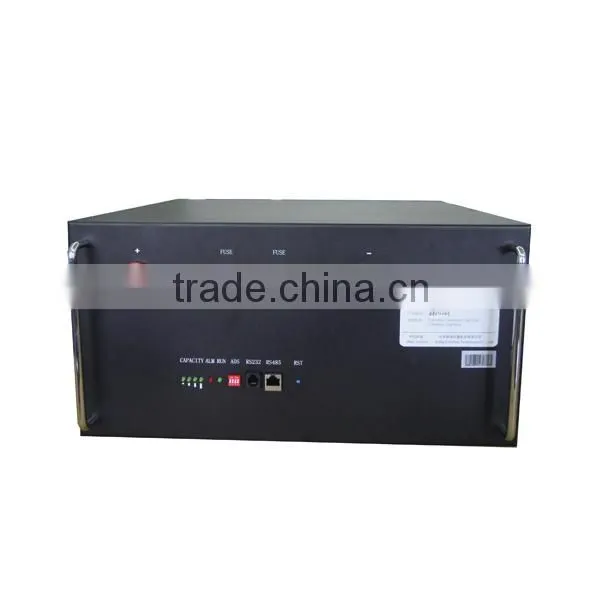 48V 100AH With Monitoring System LiFePO4 Lithium Battery for Solar Energy