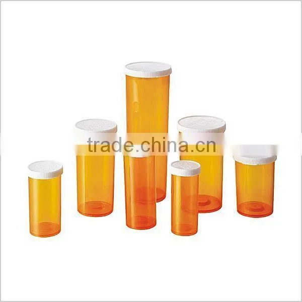 Suncity 40cc 80cc Plastic HDPE PP Vials With Snap Cap