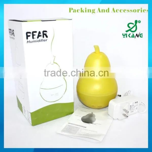 Tabletop Pear Ultrasonic Cool Mist Aroma Diffuser and Air Humidifier for Room photo-3