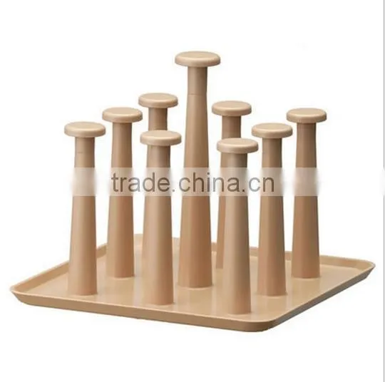 The Kitchen Drain Cup Holder Glass Storage Shelf/glass Cup Tray/shot Glass Holder Tray photo-4