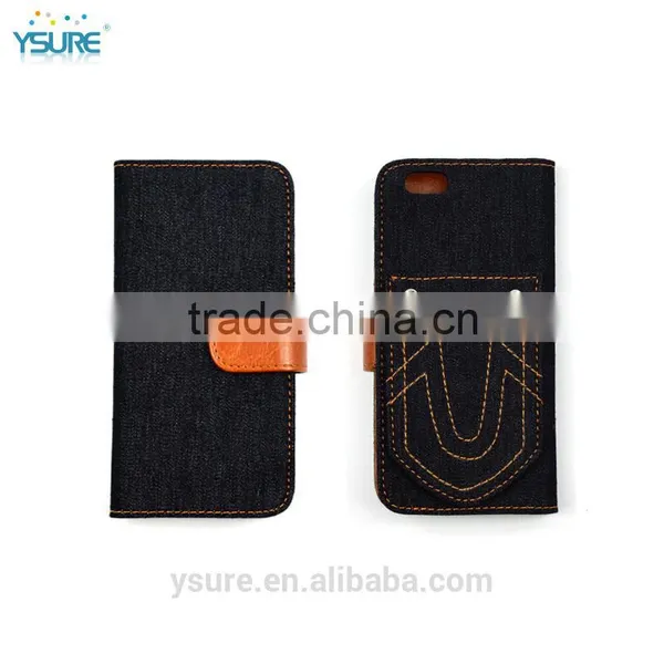 Unique Design Pure Color Fabric Wallet Leather Phone Case For ZTE Grand X Max+ With PVC ID and Credit Card Slots photo-2