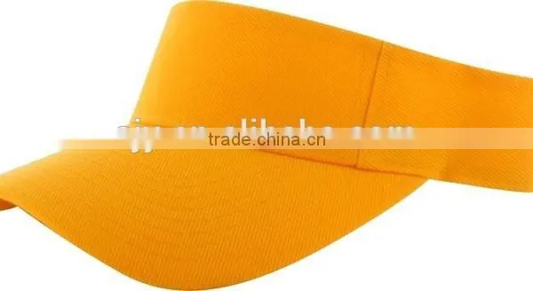 Custom Sports Visor Caps Solid Color Plain Visor Caps Wholesale photo-5