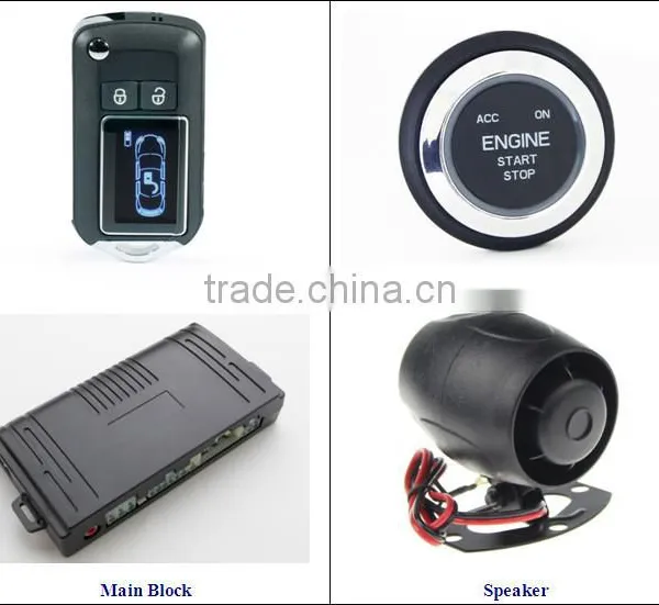 LED Screen Romote Control Showing+ Visual Indication+Two Way+ PKE +Remote Engine Start for Toyota photo-2