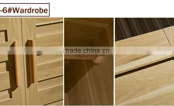 Simple Design Wooden Wardrobe photo-4