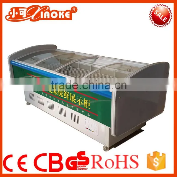 Glass Top Chest Display Freezers With Baskets SC-538 photo-5