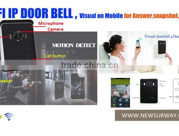 Wireless Video Door Phone Wifi Doorbell ip Camera photo-2