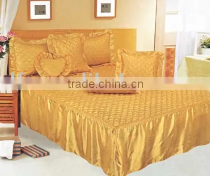 7pcs Polyester Quilted Bedspread Set