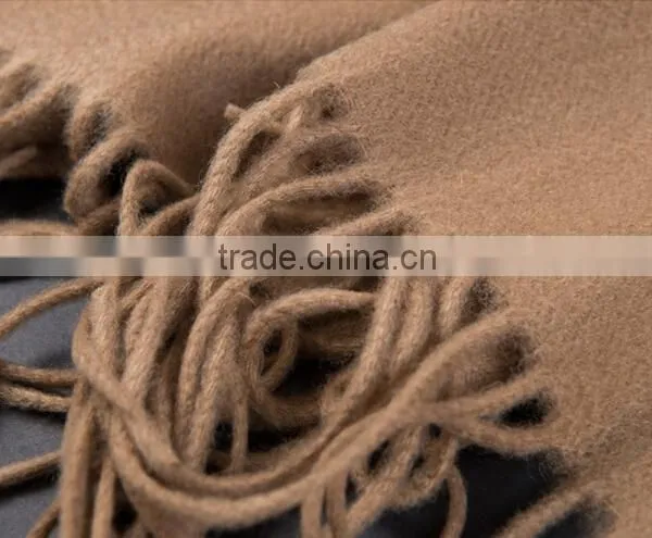 Pure Camel Wool Cashmere Custom Pashminas Shawl photo-4